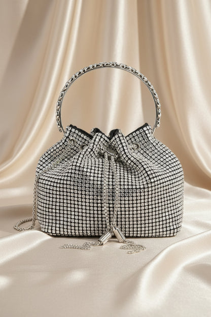 Lumière Crystal Bucket Bag