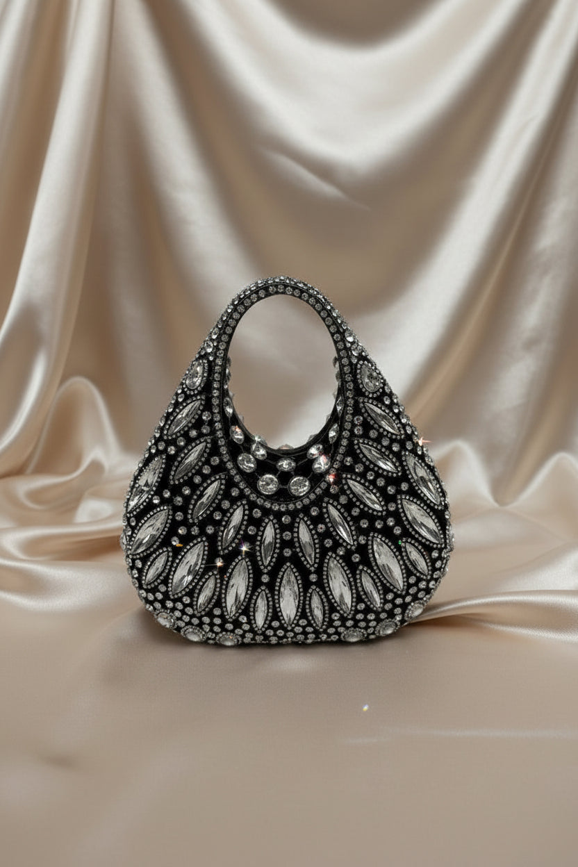 Starlight Empress Crystal Clutch Bag