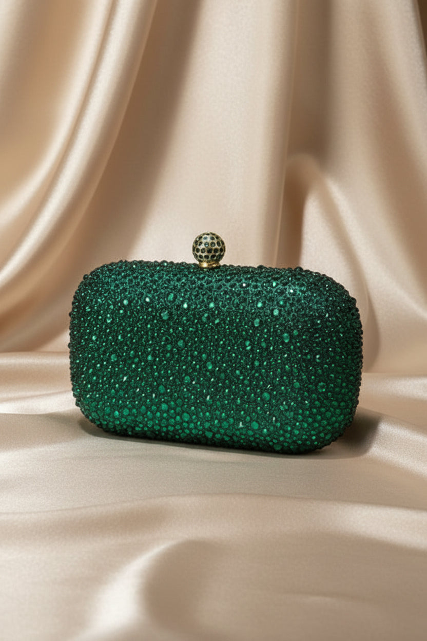 Crystal Royale Box Clutch