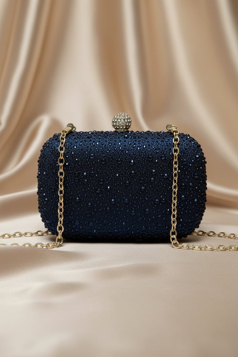 Crystal Royale Box Clutch