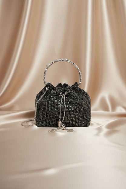 Lumière Crystal Bucket Bag