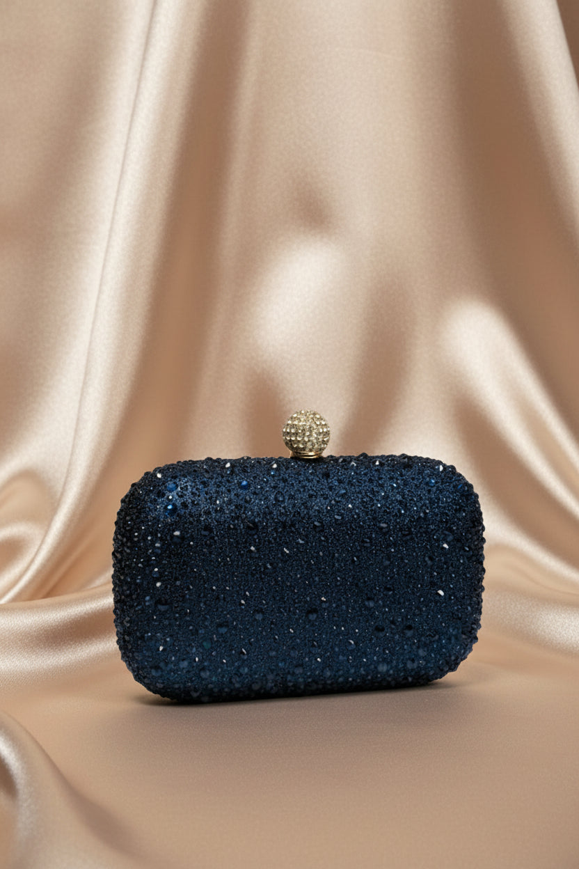 Crystal Royale Box Clutch