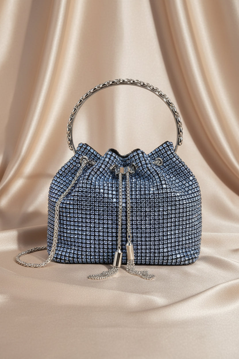 Lumière Crystal Bucket Bag