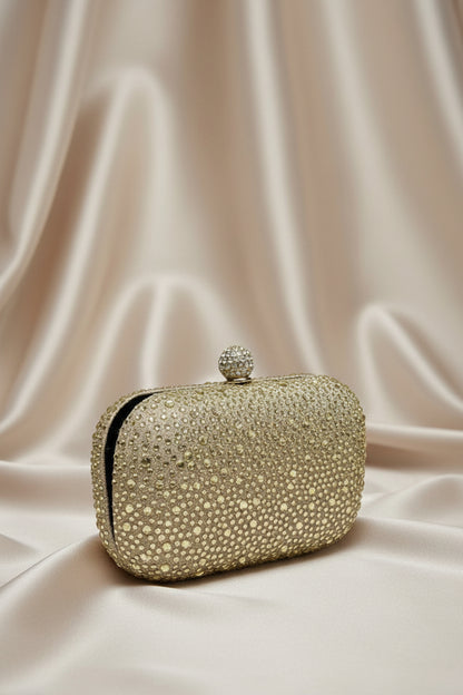 Crystal Royale Box Clutch