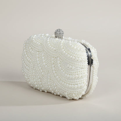 Pearl Wave Evening Bag