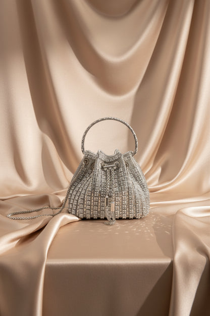 Starluxe Diamond Sparkle Clutch