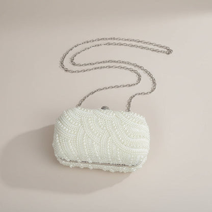 Pearl Wave Evening Bag