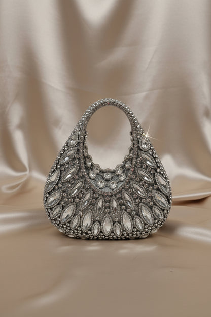 Starlight Empress Crystal Clutch Bag