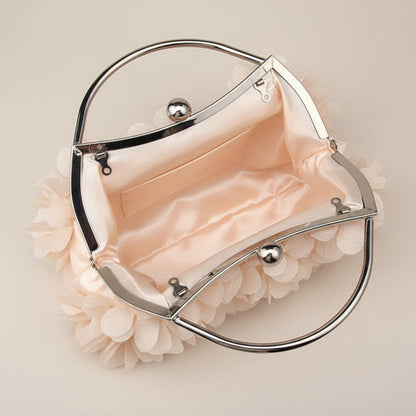 Romantic Handbag Metal Handle