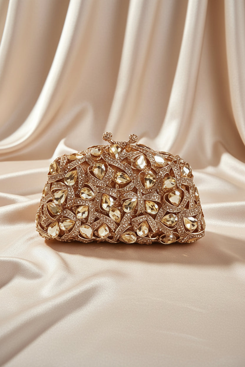 Sapphire Starlight Luxe Clutch
