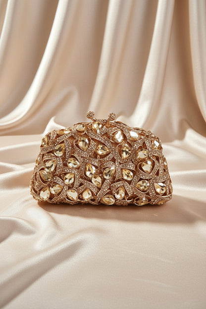 Sapphire Starlight Luxe Clutch