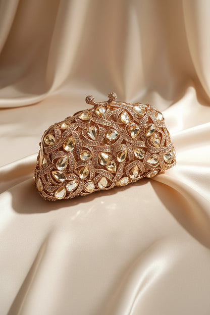 Sapphire Starlight Luxe Clutch