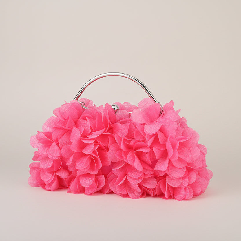 Romantic Handbag Metal Handle