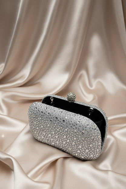 Crystal Royale Box Clutch
