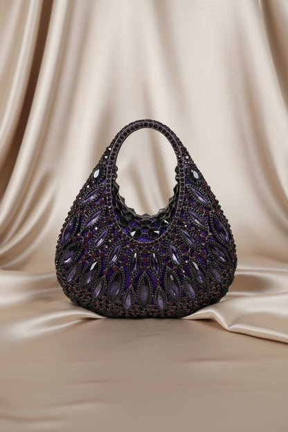 Starlight Empress Crystal Clutch Bag
