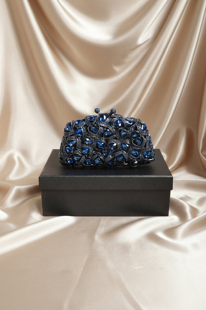 Sapphire Starlight Luxe Clutch