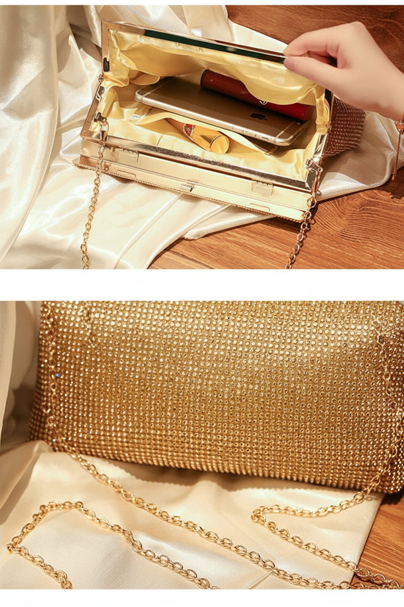 Starlight Crystal  Pouch Clutch
