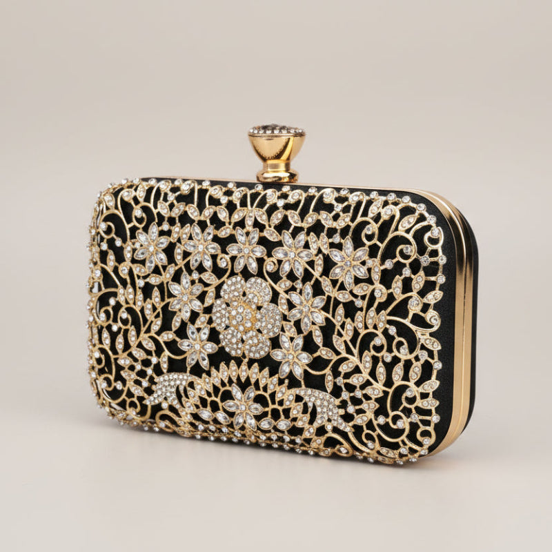 Diamond Luxe Evening Clutch