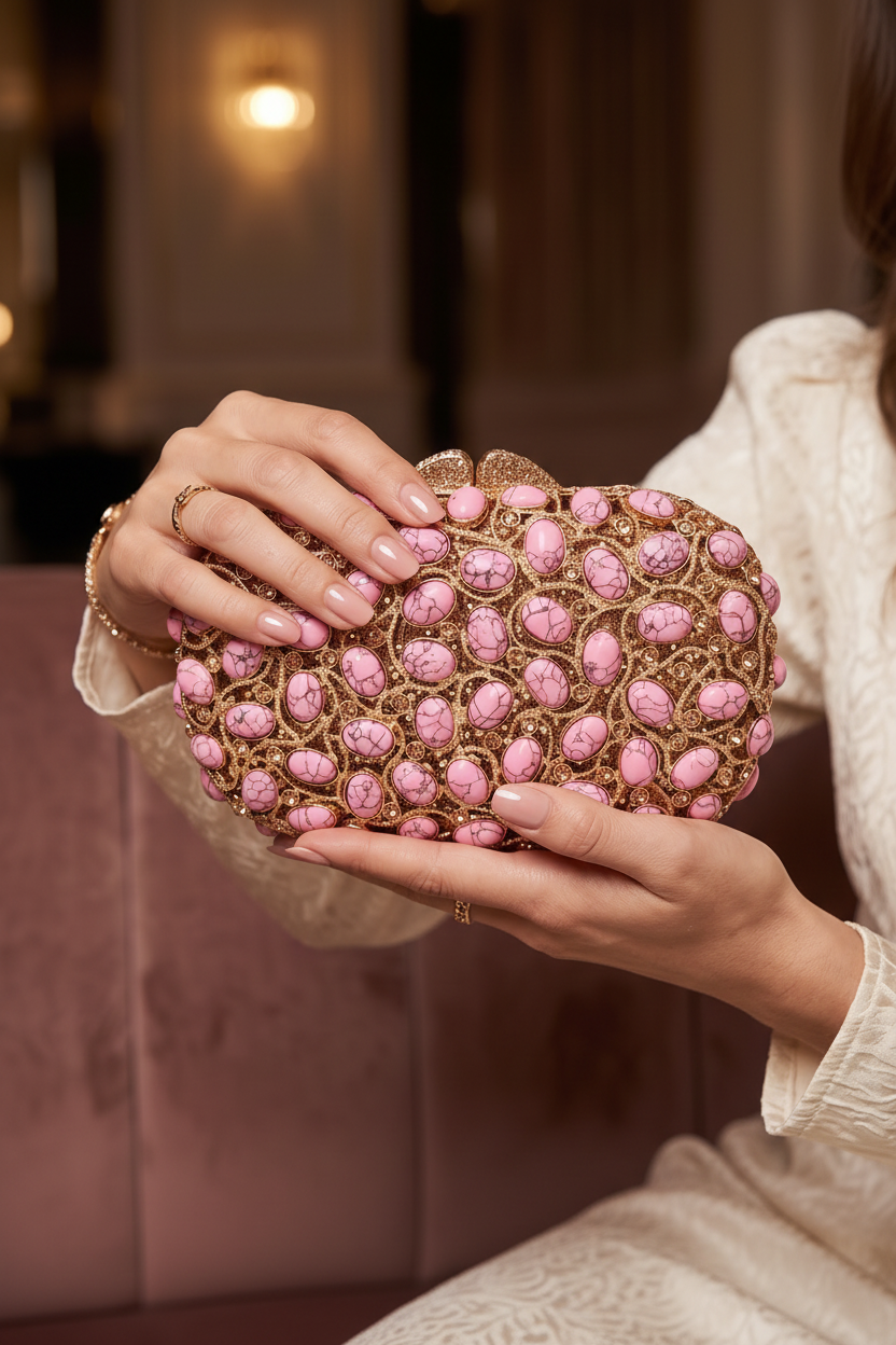 Celestia Juwelen-Clutch