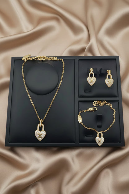 Eternal Heartlock Diamond Set