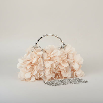 Romantic Handbag Metal Handle