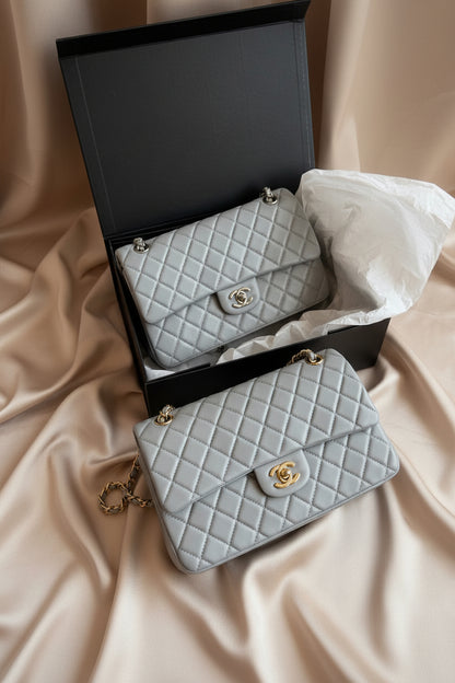 Jumbo Flap Bag Lambskin 25