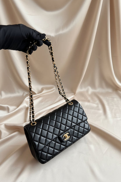Jumbo Flap Bag Lambskin 25