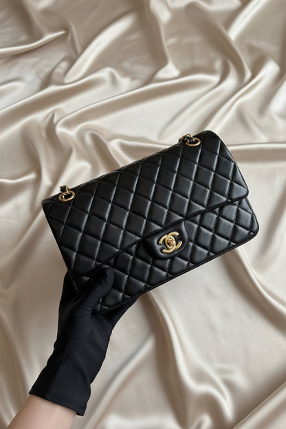 Jumbo Flap Bag Lambskin 25