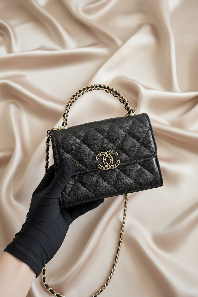 Small Kelly Top Handle Bag