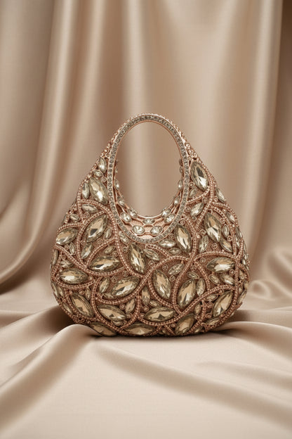Crystal Éclat Top Handle Bag