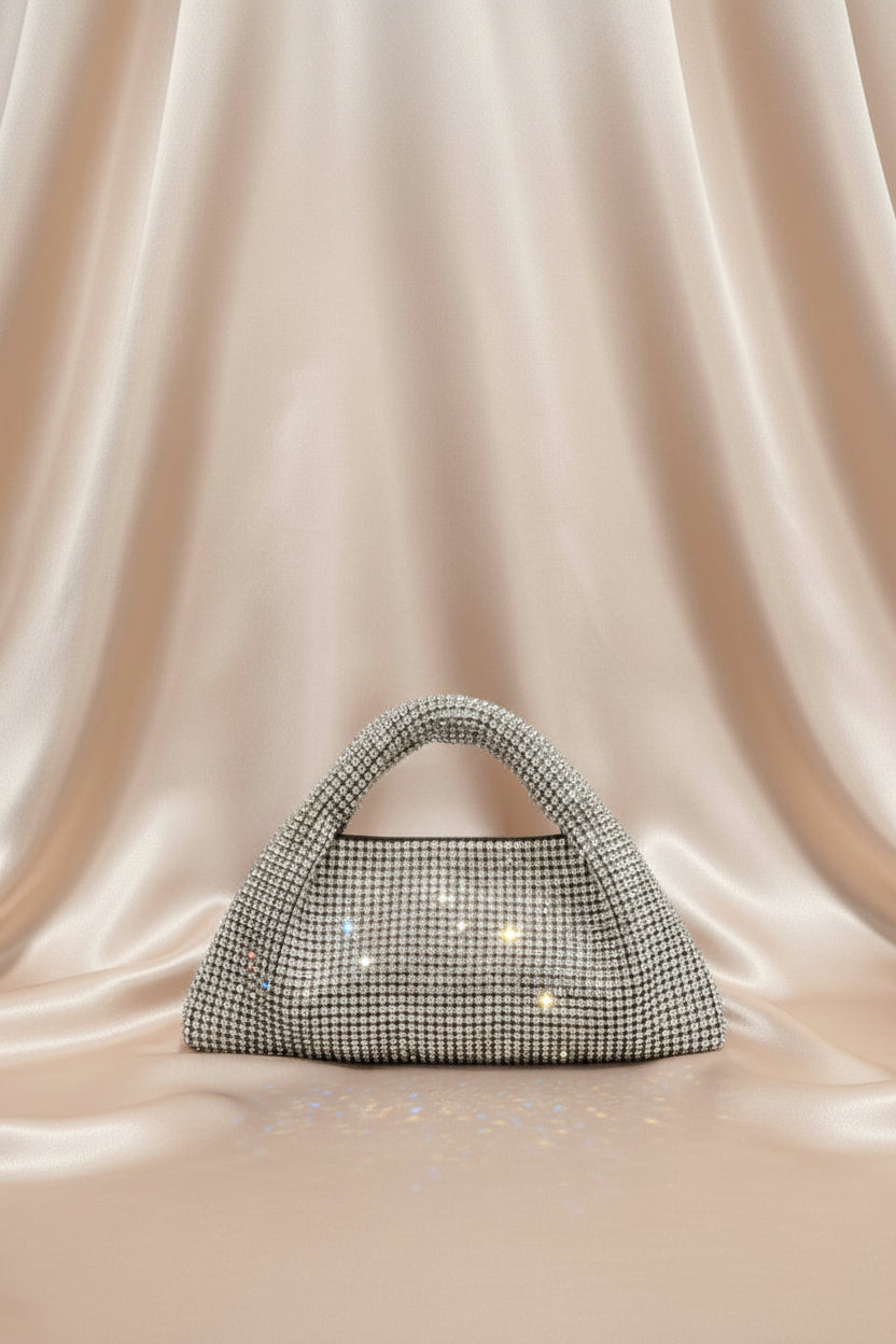 Rhinestone Evening Clutch Bag