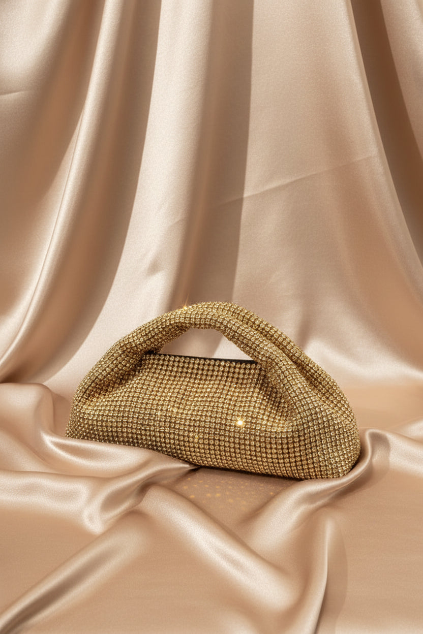 Rhinestone Evening Clutch Bag