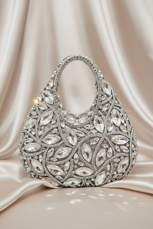 Crystal Éclat Top Handle Bag