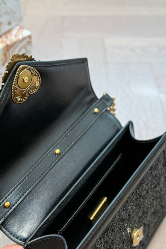 Devotion glitter handbag