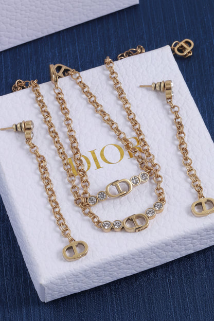 Golden Icon Charm Set