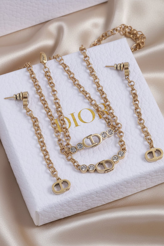 Golden Icon Charm Set