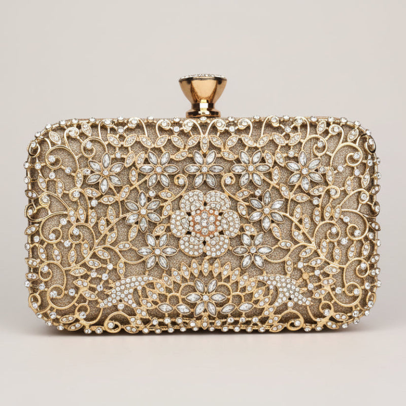 Diamond Luxe Evening Clutch