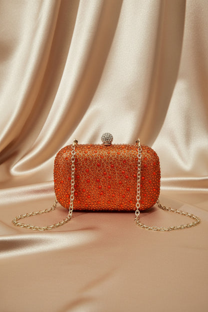 Crystal Royale Box Clutch
