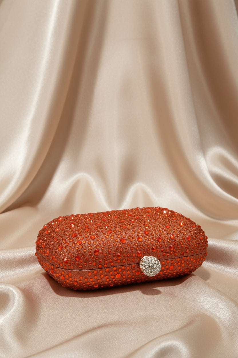 Crystal Royale Box Clutch