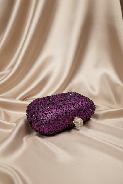 Crystal Royale Box Clutch