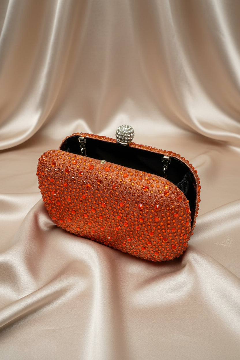 Crystal Royale Box Clutch