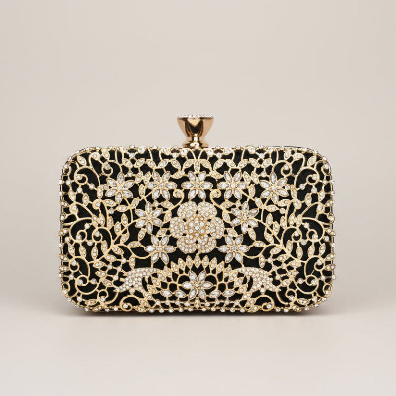 Diamond Luxe Evening Clutch