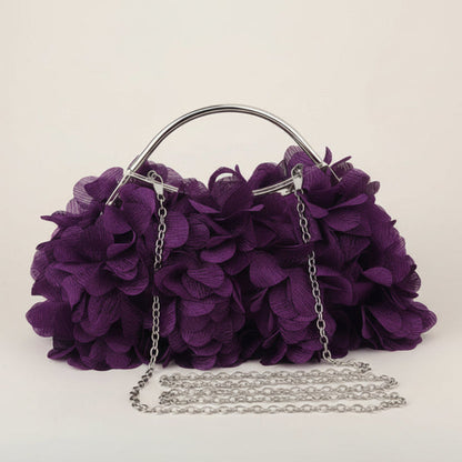 Romantic Handbag Metal Handle