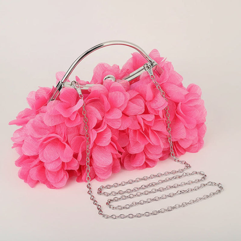 Romantic Handbag Metal Handle