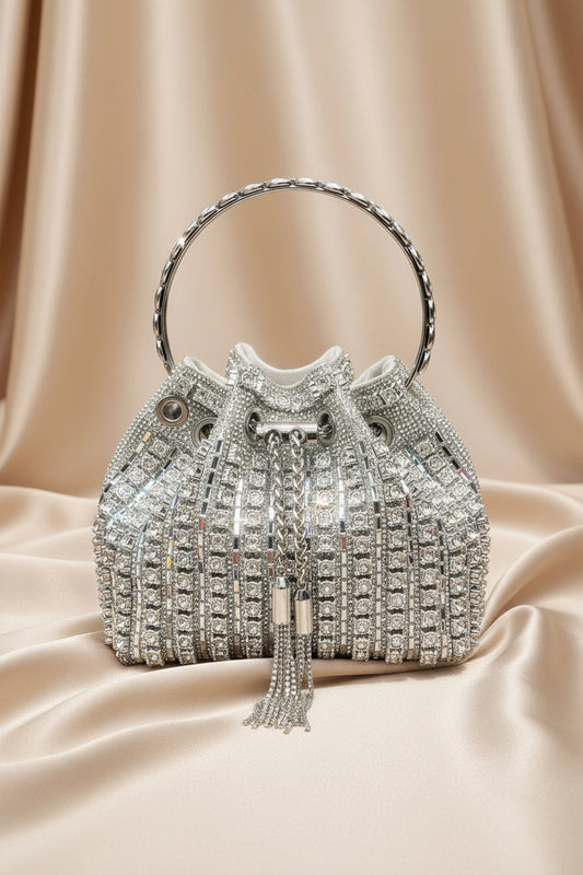 Starluxe Diamond Sparkle Clutch