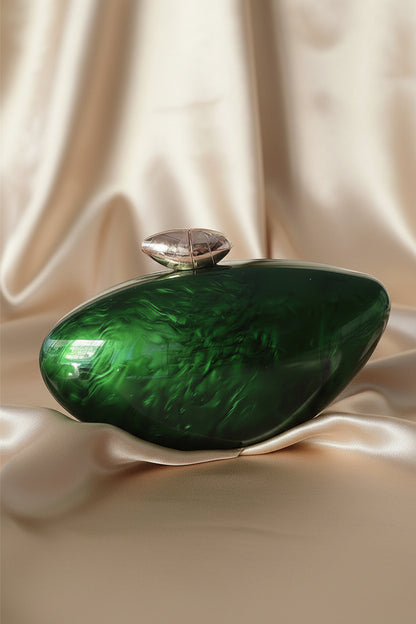 Marble Acrylic Box Clutch